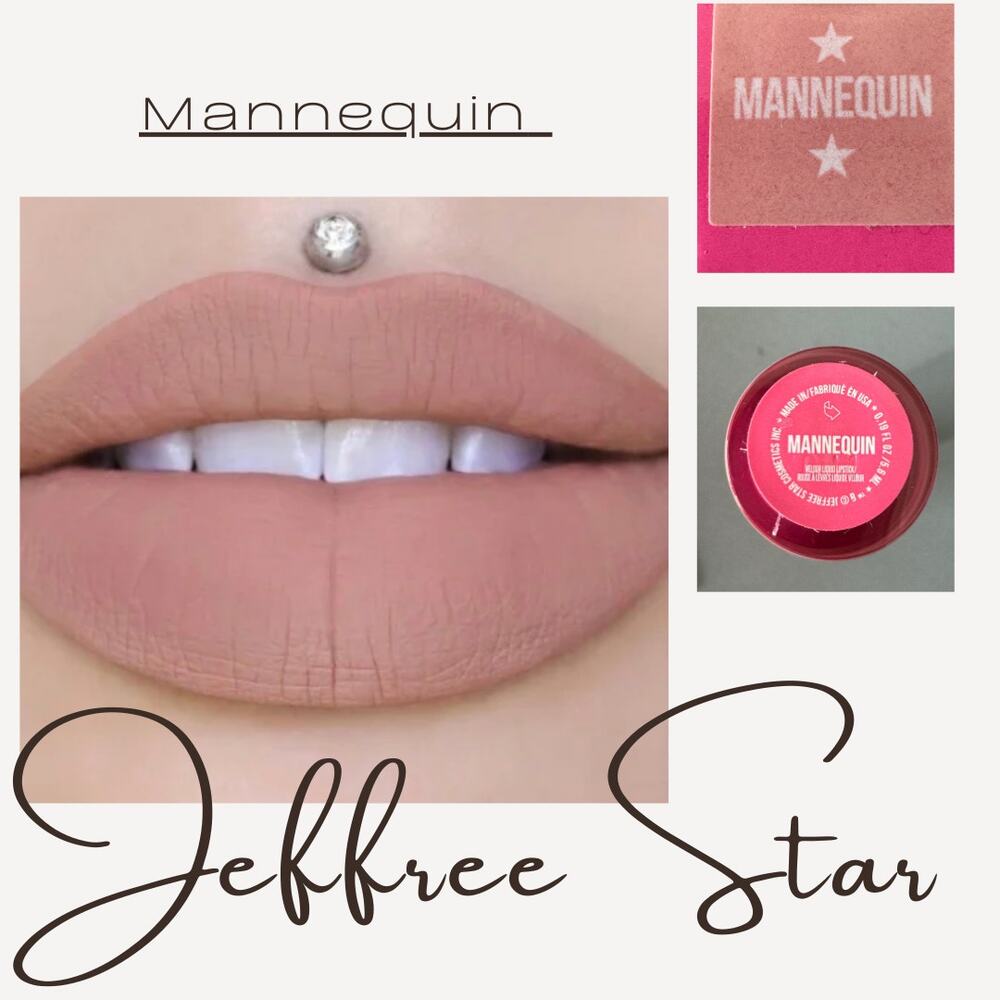 NIB Jeffree Star Velour Liquid Lipstick 0.19 Fl‎ Oz. in Mannequin